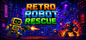Retro Robot Rescue banner