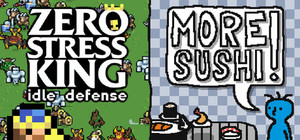 Zero Stress King: Idle Defense + More Sushi! banner