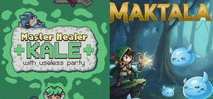 Maktala: Slime Lootfest X Master Healer Kale with useless party banner