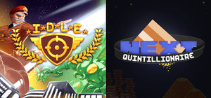 Next Quintillionaire X IDLE banner