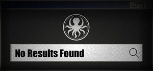 No Results Found banner