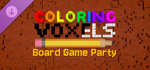 Coloring Voxels - Board Game Party Pack banner