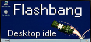 Flashbang: Desktop Idle banner