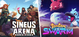 Sineus Arena Survivors X Temtem: Swarm banner