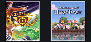 IDLE: Intergalactic Defense League Exterminators + Crusaders Quest : Hero Town banner