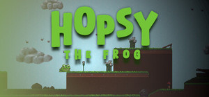 Hopsy the Frog banner