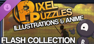Pixel Puzzles Illustrations & Anime: Flash Collection banner
