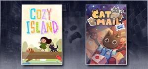 Cozy Island & Cat Mail Co. banner