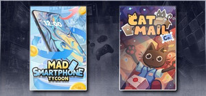 Mad Smartphone Tycoon & Cat Mail Co. banner