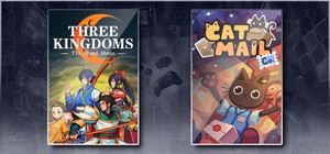 Three Kingdoms: The Blood Moon & Cat Mail Co. banner