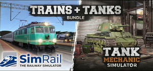 SimRail and Tank Mechanic Simulator banner