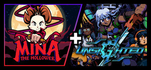 Mina the Hollower + UNSIGHTED banner