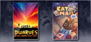 Dwarves: Glory, Death and Loot & Cat Mail Co. banner