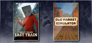 Forest Escape: Last Train & Old Market Simulator banner