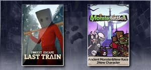 Forest Escape: Last Train & Monster Battles banner