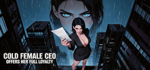 Cold female CEO offers her full loyalty banner