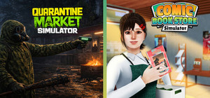 Quarantine In Comic Book Store banner