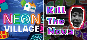 Neon Village × Kill The Nova banner