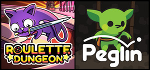 Roulette Dungeon x Peglin banner