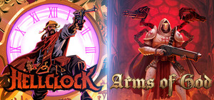 ARMS OF GOD X Hell Clock banner