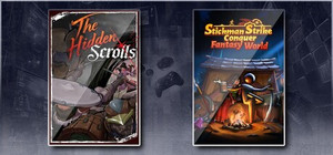 The Hidden Scrolls & Stickman Strikes: Conquer Fantasy World banner