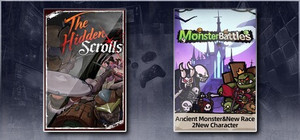 The Hidden Scrolls & Monster Battles banner