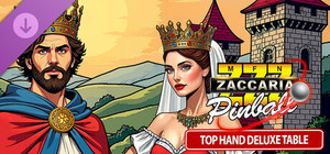 Zaccaria Pinball - Top Hand Deluxe Pinball Table banner