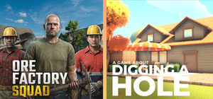 A Game About Digging A Hole™ x Ore Factory Squad ⛏️ banner