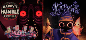 Happy's Humble Burger Cult + YAPYAP banner