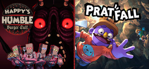 Happy's Humble Burger Cult + Pratfall banner