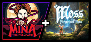 Mina the Hollower + Moss: The Forgotten Relic banner