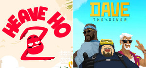 Heave Ho 2 x DAVE THE DIVER banner