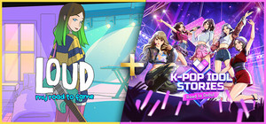 K-pop Idol Stories: Road to Debut + LOUD: My Road to Fame banner