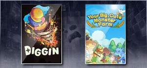 Diggin & Your Big, Cute Monster Farm banner