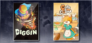 Diggin & Cats & Cups banner
