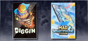 Diggin & Mad Smartphone Tycoon banner