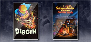 Diggin & Stickman Strikes: Conquer Fantasy World banner