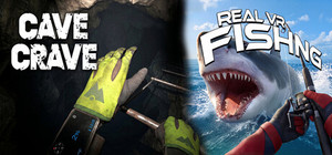 Cave Crave VR x Real VR Fishing banner