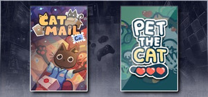 Pet The Cat & Cat Mail Co. banner