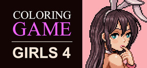 Coloring Game: Girls 4 banner
