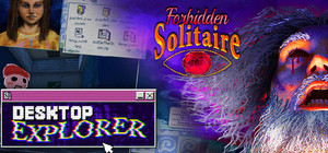 Desktop Explorer X Forbidden Solitaire banner