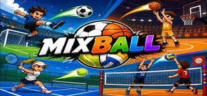 MIXBALL: Football Basketball Volleyball Tennis banner