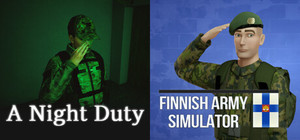 A Night Duty × Finnish Army Simulator banner