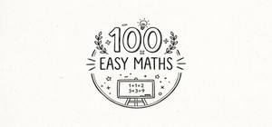 100 Easy Maths banner