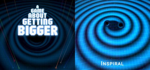A Game About Getting Bigger & Inspiral banner