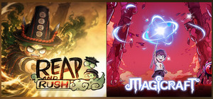 Reap and Rush & Magicraft banner