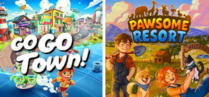 Go-Go Town! & Pawsome Resort banner