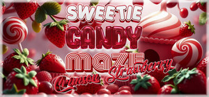 Sweetie Candy Maze: Crimson Strawberry banner