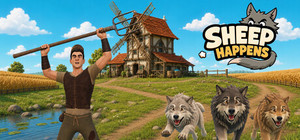SHEEP HAPPENS banner