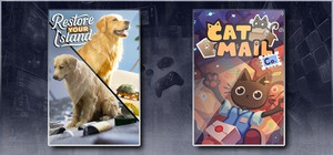 Restore Your Island & Cat Mail Co. banner